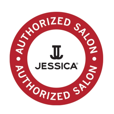 Authorized Jessica Salon Window Sticker